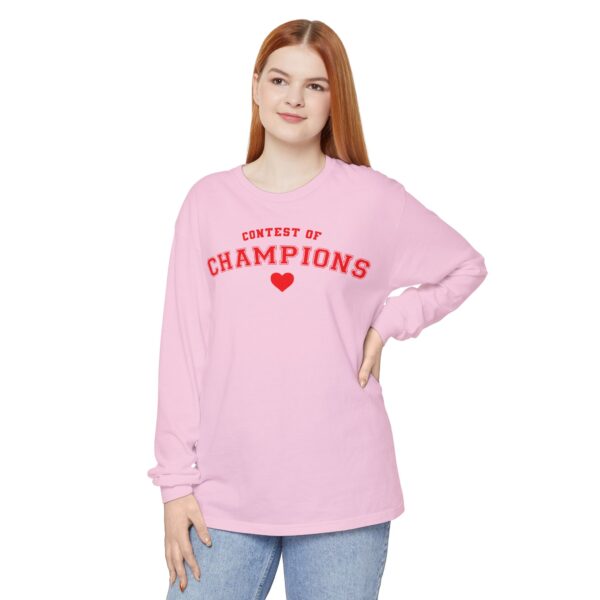 Heart of a Champion - Unisex Long-Sleeve Shirt - Image 3